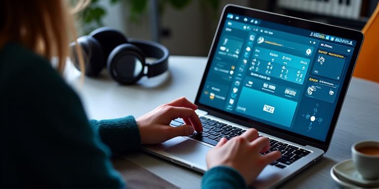 Plateforme d'apprentissage musical en ligne
